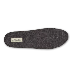 OluKai Women’s Slipper Insole - Dark Grey -Olukai Shop 00902 8G8G 004 W Slipper Insole Replacement Dark Grey