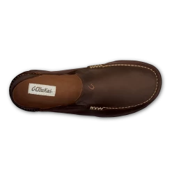 OluKai Moloā - Dark Wood / Dark Java -Olukai Shop 10128 6348 004 M Moloa DarkWood DarkJava