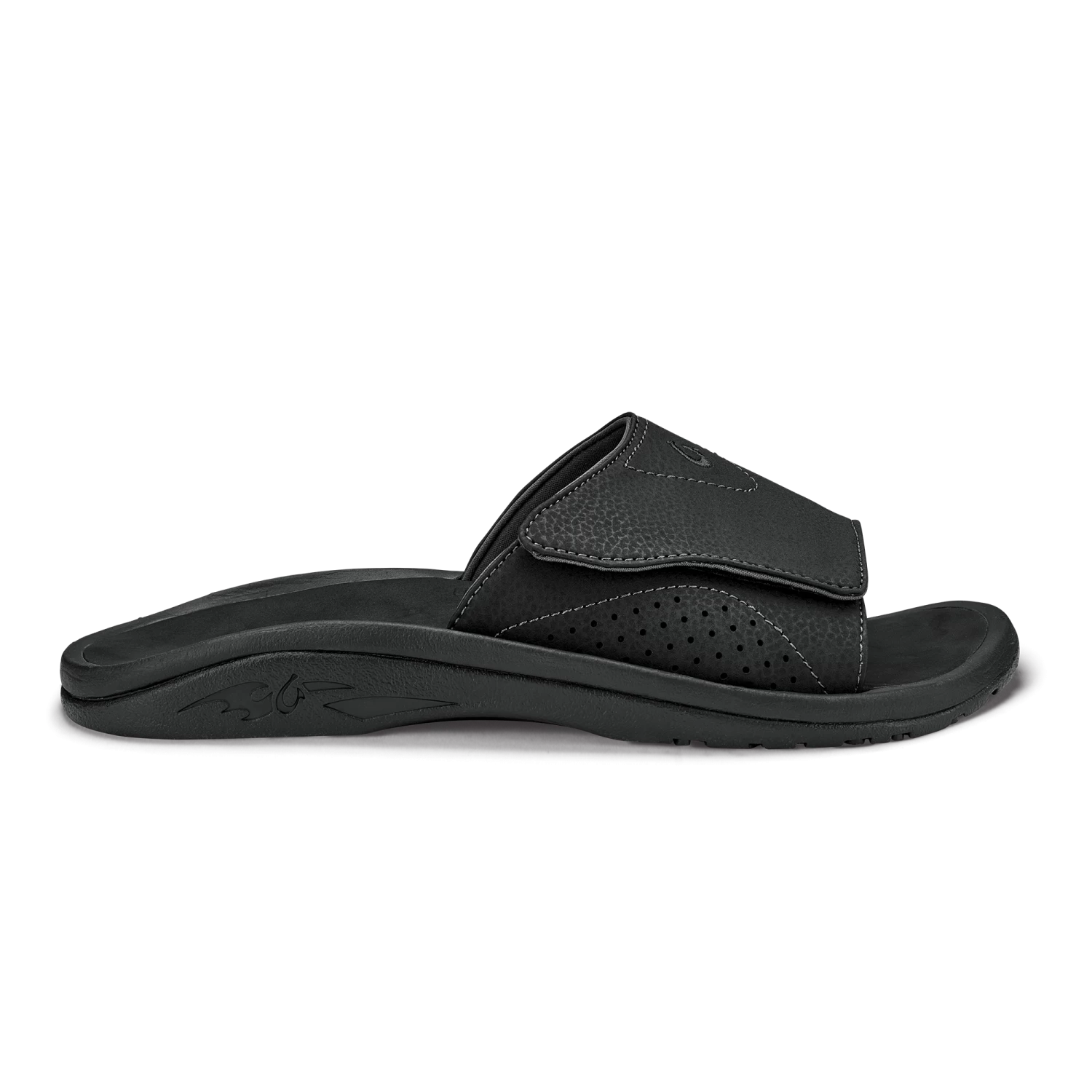 OluKai Nalu Slide - Black 1 OluKai Nalu Slide - Black