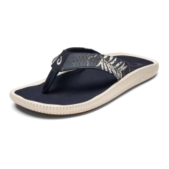 OluKai Ulele - Trench Blue / Aloha -Olukai Shop 10435 DEHA AMZ M Ulele TrenchBlueAloha