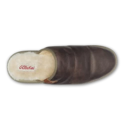 OluKai Mua 'Ili - Dark Wood / Silt -Olukai Shop 10502 6321 004 M MuaIli DkwSilt