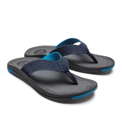 OluKai ‘Awiki - Trench Blue / Pavement -Olukai Shop 10506 DEPV 003 M Awiki TrenchBluePavement