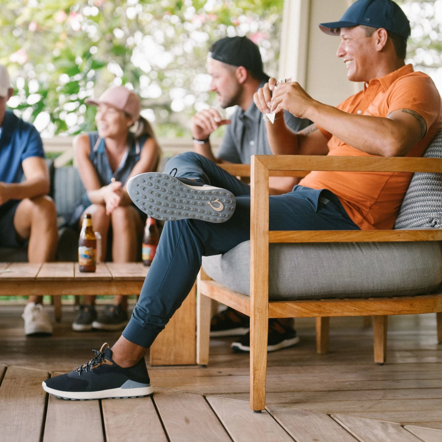 OluKai Kā‘anapali - Trench Blue / Sea Ice 4 OluKai Kā‘anapali - Trench Blue / Sea Ice - Image 4