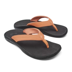 OluKai ‘Ohana - Shell Coral / Black -Olukai Shop 20110 VL40 003 W Ohana ShellCoralBlk