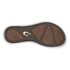 OluKai Ho‘ōpio Leather - Bubbly / Dark Java -Olukai Shop 20290 FA48 005 W HoopioLeather BubDkj