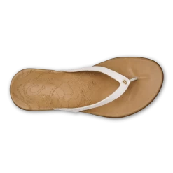 OluKai Honu - Bright White / Golden Sand -Olukai Shop 20436 WBGS 004 W Honu BrightWhiteGoldenSand