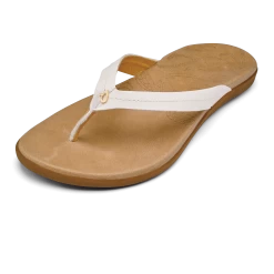 OluKai Honu - Bright White / Golden Sand -Olukai Shop 20436 WBGS AMZ W Honu BrightWhiteGoldenSand