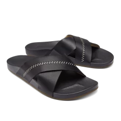 OluKai Kīpe‘a ‘Olu - Black -Olukai Shop 20460 4040 003 W KipeaOlu BlkBlk