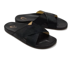 OluKai Kīpe‘a ‘Oho - Black -Olukai Shop 20501 4040 003 W Kipea Oho Black