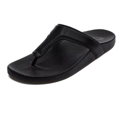 OluKai Kīpe‘a Lipi - Black -Olukai Shop 20502 4040 AMZ W Kipea Lipi Black