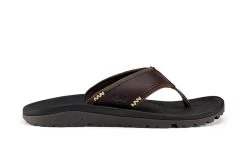 OluKai Kua'Aina In Black Sandals